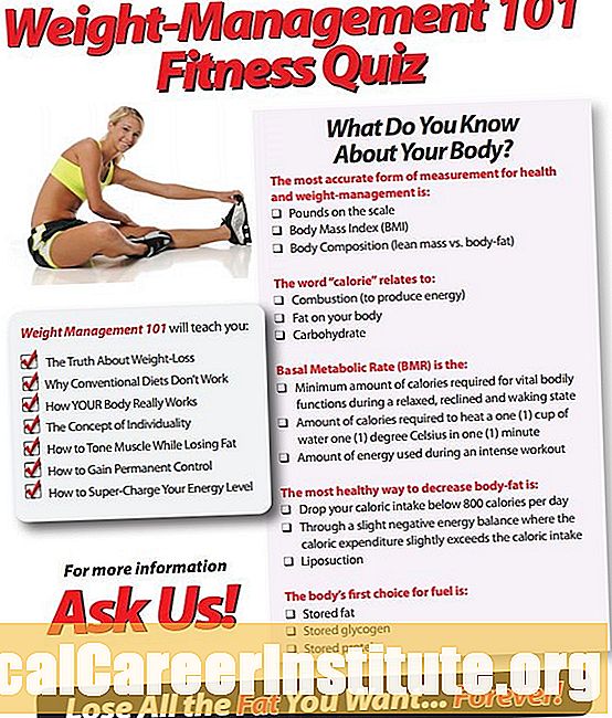 Quiz di Formazione è Fitness: Pruvate u vostru QI
