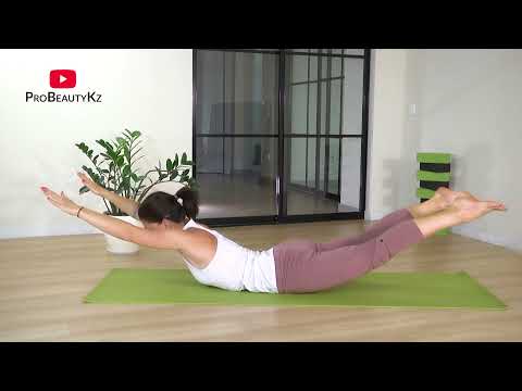 Yoga complex for a healthy back and spine from Alina Anandee. Getting rid of pain.