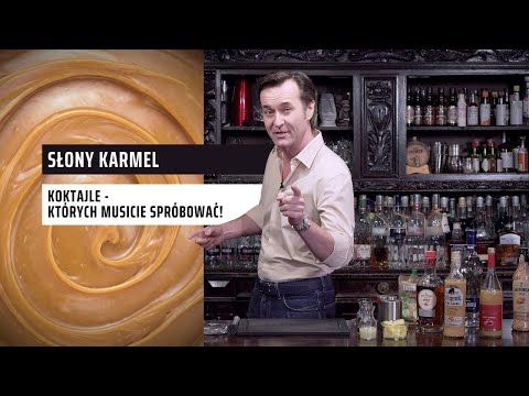 Słony karmel - pyszny likier do wielu koktajli. Przepisy na drinki!