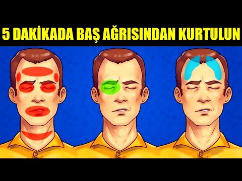 Beş Dakikada Baş Ağrısından Kurtulun