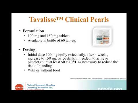 TAVALISSE CLINICAL CORNER (9/20/18)