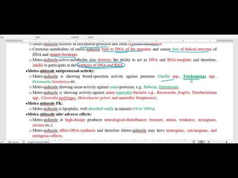 32. Drugs for amebiasis, babesiasis & ectoparasites.07.06.2021. BHU.FVAS.VPT-Th